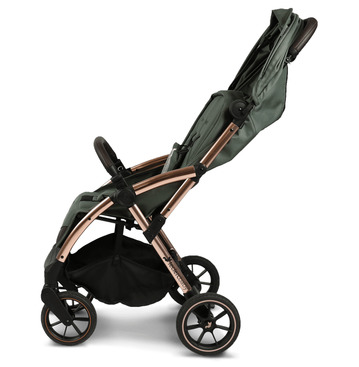 Influencer XL stroller - Army Green + Free Black Bassinet