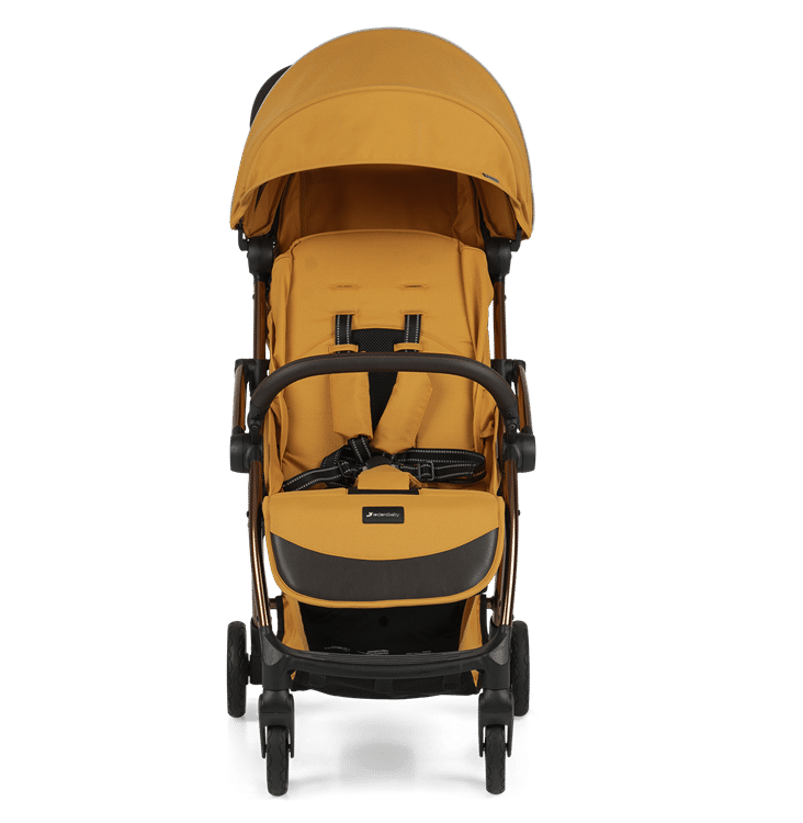 Leclerc baby Influencer Air Stroller - Golden Mustard with Golden Mustard  Organizer