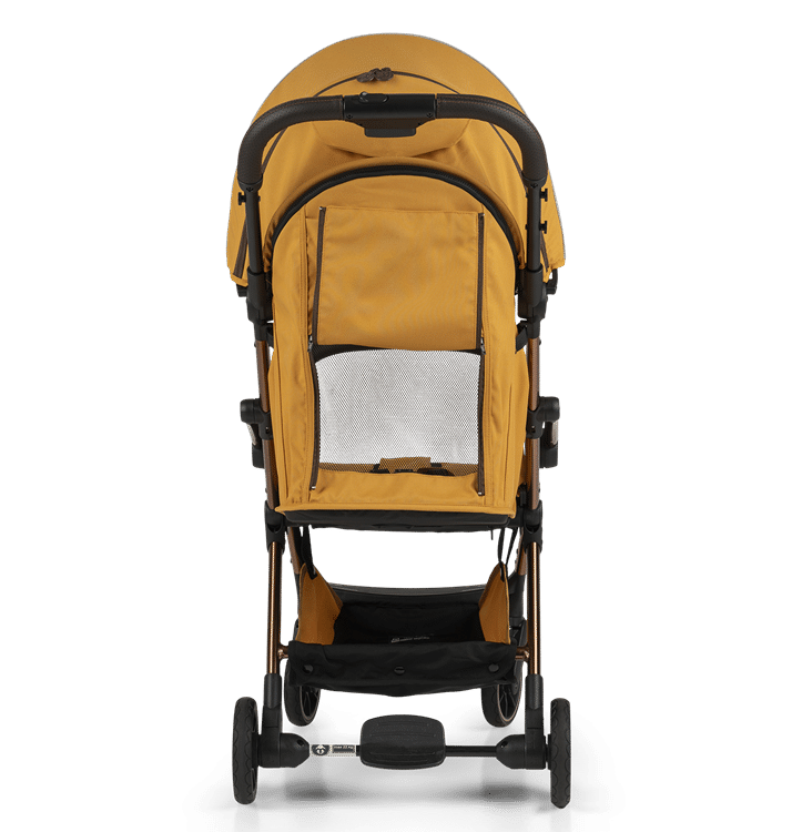 Leclerc baby Influencer Air Stroller - Golden Mustard with Golden Mustard  Organizer