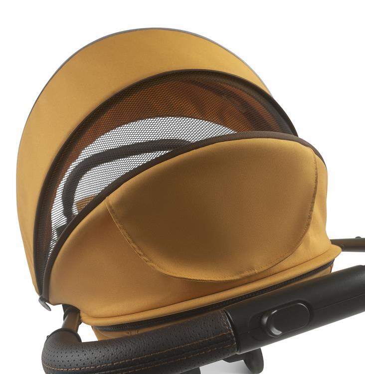 Leclerc baby Influencer Air Stroller - Golden Mustard with Golden Mustard  Organizer