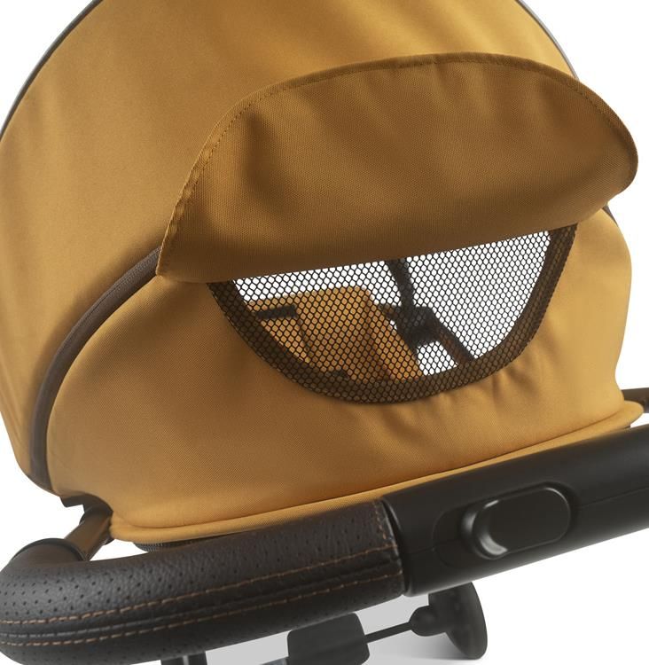 Leclerc baby Influencer Air Stroller - Golden Mustard with Golden Mustard  Organizer