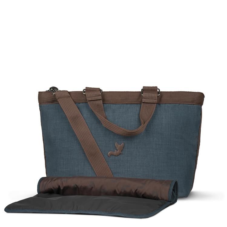 Luxury Changing Bag - Denim Blue