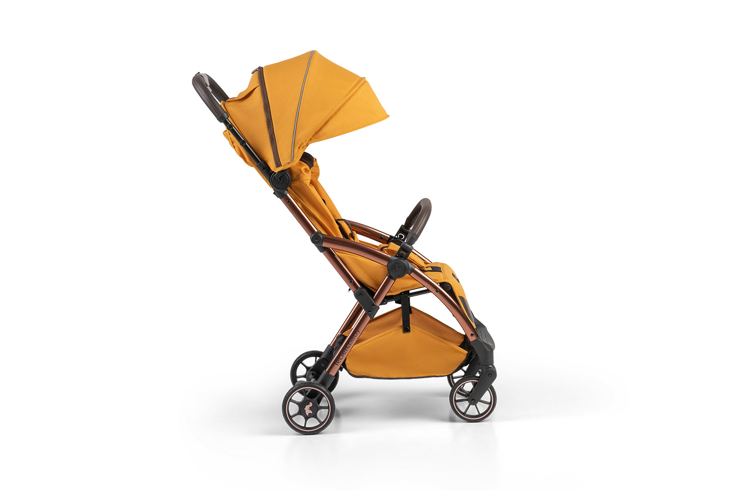 Influencer Air Twin Stroller Bundle : Golden Mustard Stroller + Golden Mustard Stroller