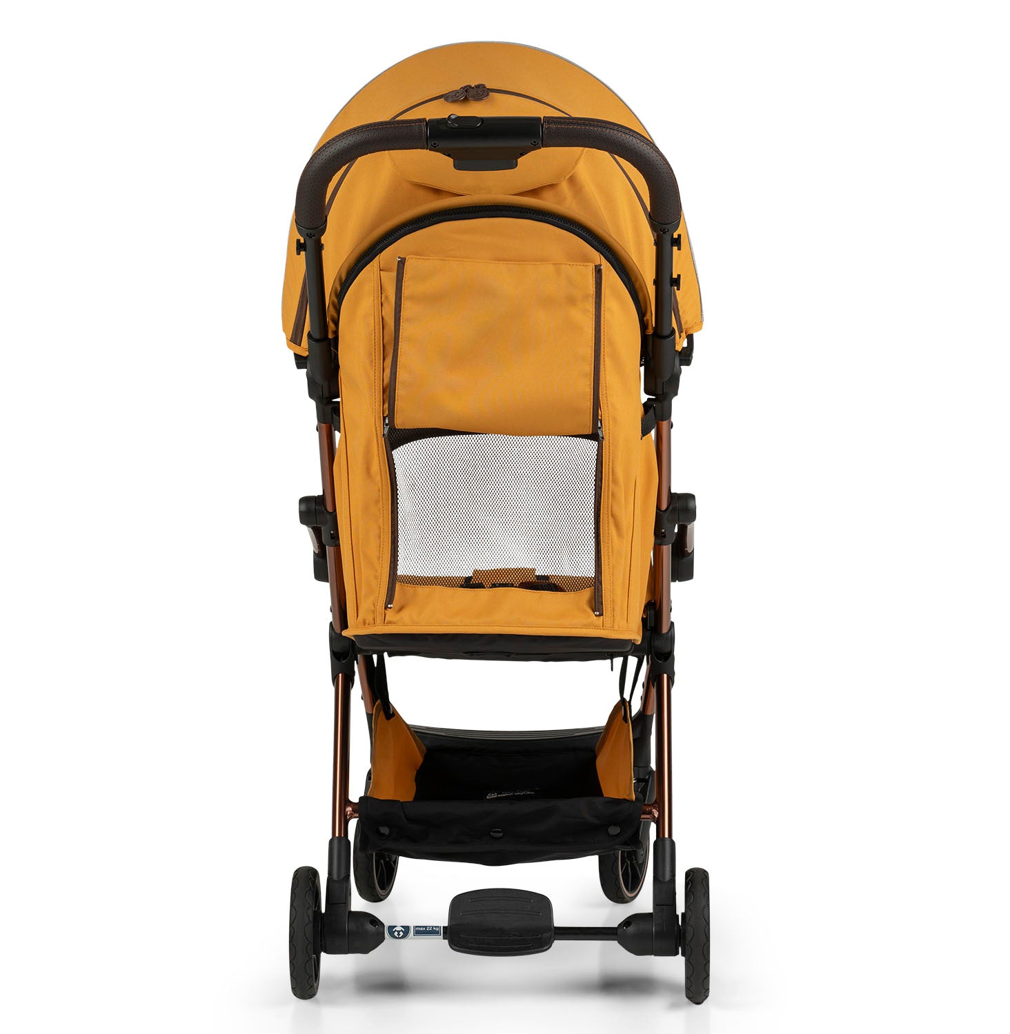 Influencer Air Twin Stroller Bundle : Golden Mustard Stroller + Golden Mustard Stroller