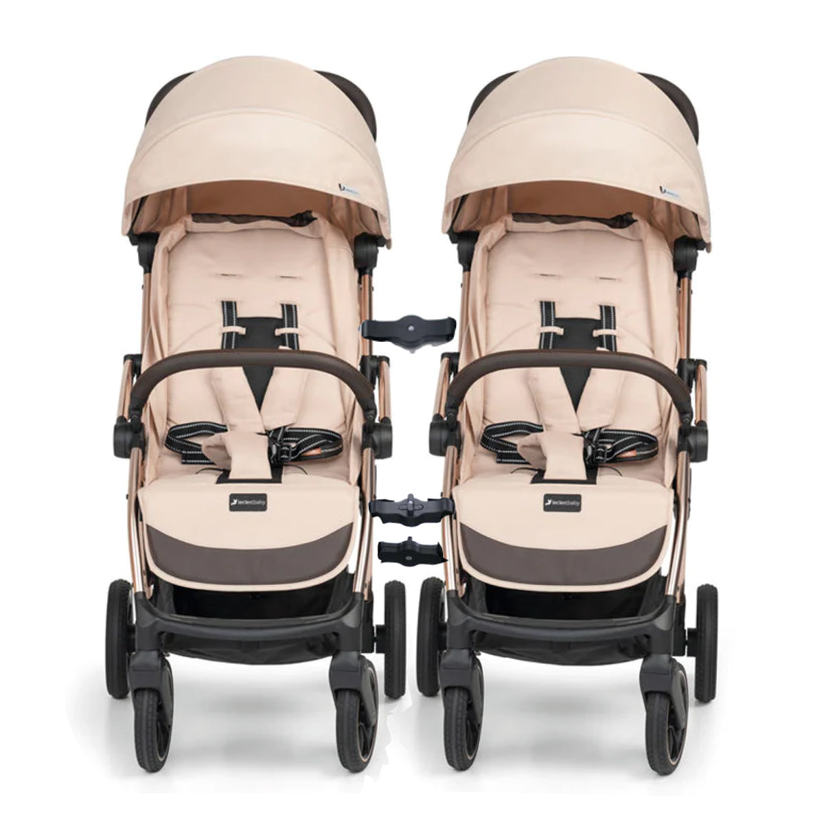 Influencer XL Twin Stroller Bundle : Sand chocolate + Sand chocolate